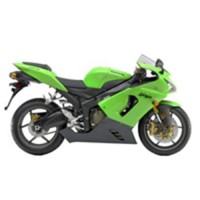 2005-2006 Kawasaki Ninja ZX6R Carénage