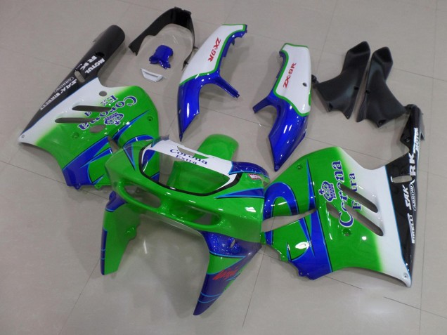 1994-1997 Vert Corona Kawasaki ZX9R Carénage Moto 1994-1997 Vert Corona Kawasaki ZX9R Carénage Moto