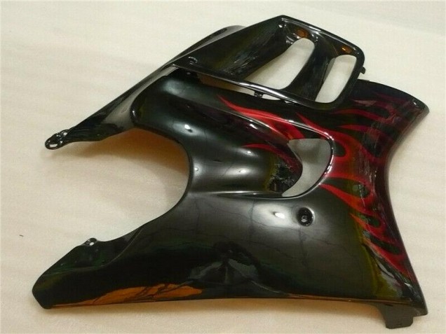 1995-1998 Noir Rouge Flamme Honda CBR600 F3 Carénages Moto 1995-1998 Noir Rouge Flamme Honda CBR600 F3 Carénages Moto