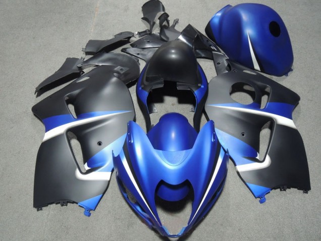 1996-2007 Bleu Noir Suzuki GSXR 1300 Hayabusa Carénage Moto 1996-2007 Bleu Noir Suzuki GSXR 1300 Hayabusa Carénage Moto