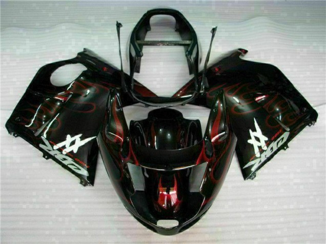 1996-2007 Rouge Flamme Honda CBR1100XX Carénages Moto 1996-2007 Rouge Flamme Honda CBR1100XX Carénages Moto