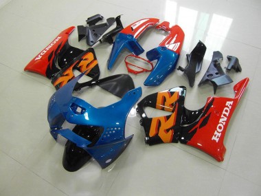 1998-1999 Noir Rouge Honda CBR900RR 919 Carénage Moto