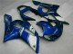 1998-2002 Bleu Yamaha YZF R6 Carénages Moto 1998-2002 Bleu Yamaha YZF R6 Carénages Moto