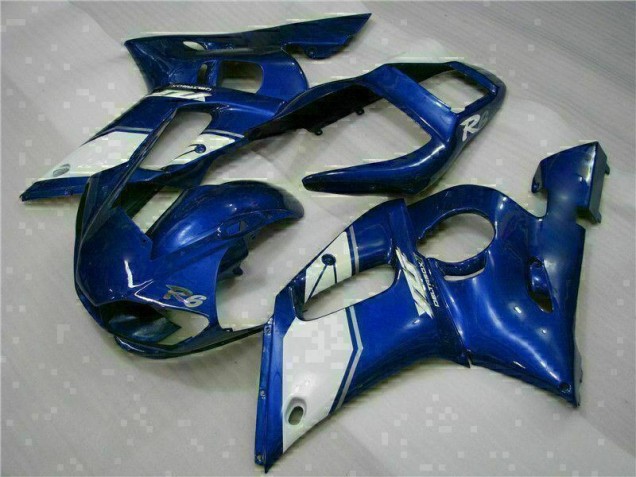 1998-2002 Bleu Yamaha YZF R6 Carénages Moto 1998-2002 Bleu Yamaha YZF R6 Carénages Moto