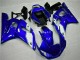 1998-2002 Bleu Yamaha YZF R6 Kit Carénages Motos Complet 1998-2002 Bleu Yamaha YZF R6 Kit Carénages Motos Complet