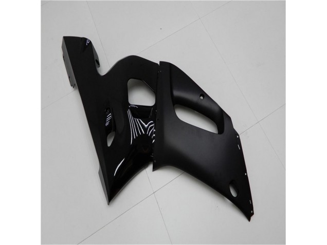 1998-2002 Brillant Noir Mat Yamaha YZF R6 Carénage Moto 1998-2002 Brillant Noir Mat Yamaha YZF R6 Carénage Moto