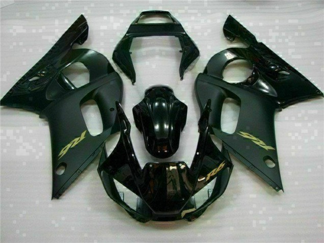 1998-2002 Noir Yamaha YZF R6 Kit Carénages Motos Complet 1998-2002 Noir Yamaha YZF R6 Kit Carénages Motos Complet