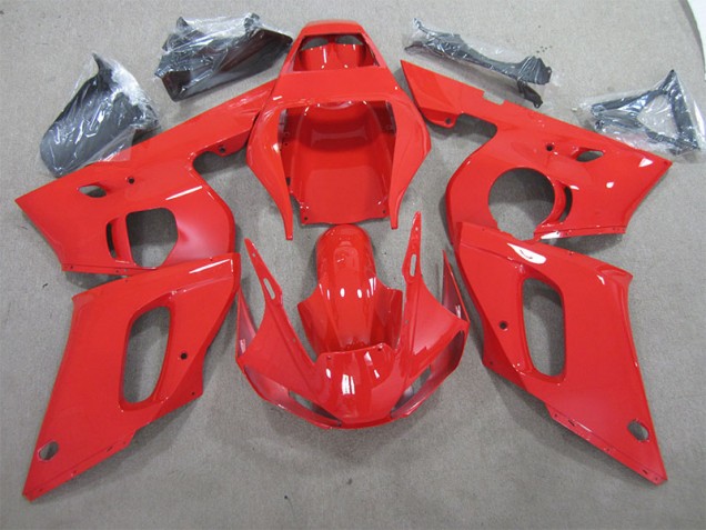 1998-2002 Rouge Yamaha YZF R6 Carénages Moto