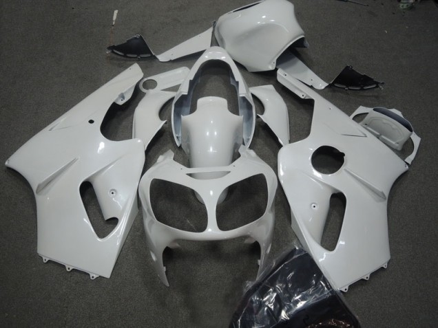 2000-2001 Blanc Kawasaki ZX12R Carénage Moto 2000-2001 Blanc Kawasaki ZX12R Carénage Moto