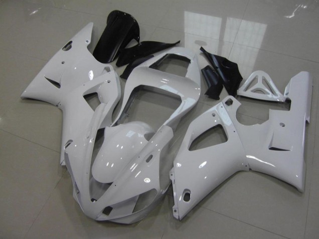 2000-2001 Blanc No Décalque Yamaha YZF R1 Carénage Moto 2000-2001 Blanc No Décalque Yamaha YZF R1 Carénage Moto