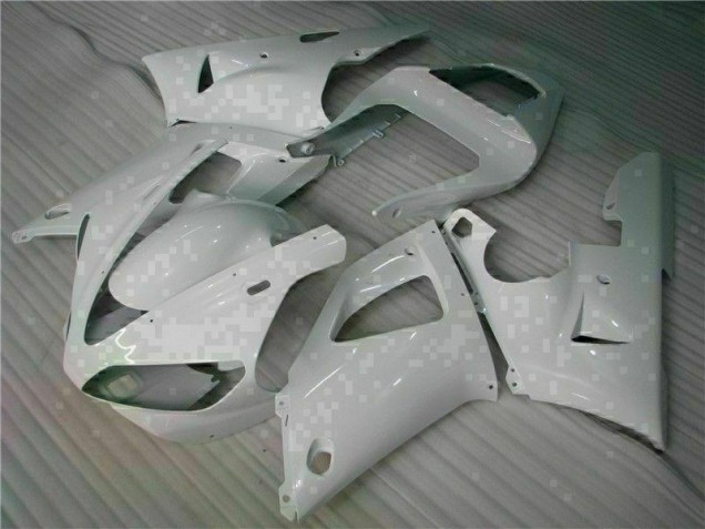 2000-2001 Blanc Yamaha YZF R1 Kit Carénages Motos Complet 2000-2001 Blanc Yamaha YZF R1 Kit Carénages Motos Complet