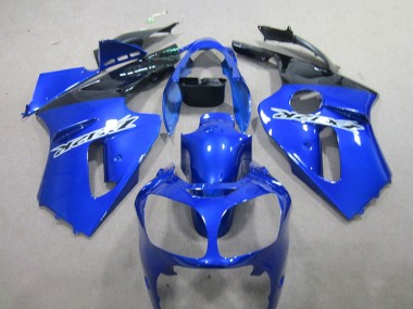 2000-2001 Bleu Kawasaki ZX12R Carénage Moto