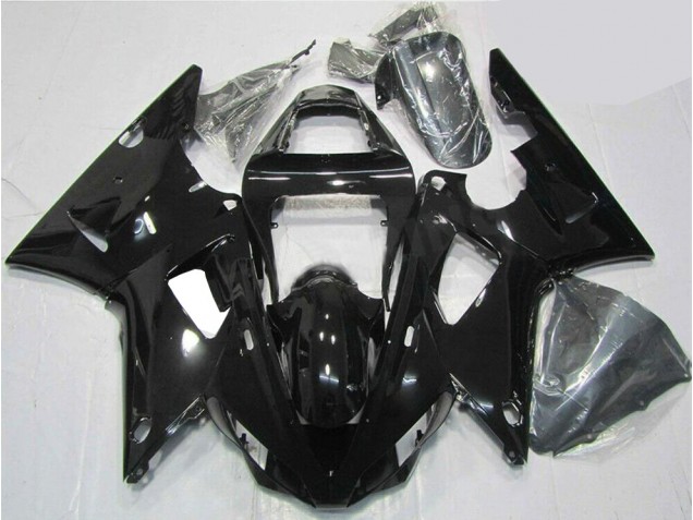 2000-2001 Noir Brillant Yamaha YZF R1 Carénage Moto 2000-2001 Noir Brillant Yamaha YZF R1 Carénage Moto