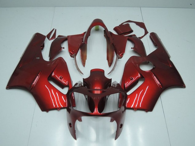 2000-2001 Rouge Kawasaki ZX12R Carénage Moto 2000-2001 Rouge Kawasaki ZX12R Carénage Moto