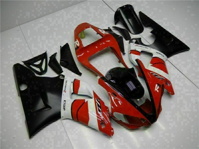 2000-2001 Rouge Noir Yamaha YZF R1 Carénage Moto 2000-2001 Rouge Noir Yamaha YZF R1 Carénage Moto