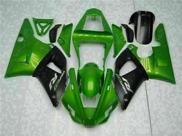 2000-2001 Vert Yamaha YZF R1 Carénage Moto 2000-2001 Vert Yamaha YZF R1 Carénage Moto