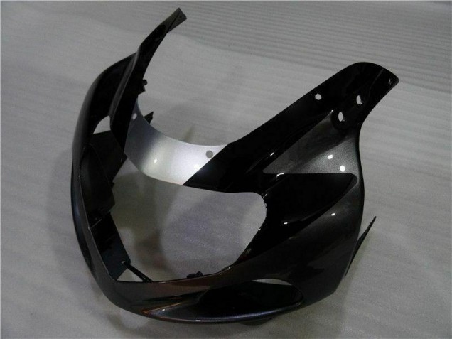 2000-2002 Argent Noir Suzuki GSXR 1000 Carénage Moto 2000-2002 Argent Noir Suzuki GSXR 1000 Carénage Moto