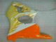 2000-2002 Blanc Jaune Flamme Kawasaki ZX6R Carénage Moto 2000-2002 Blanc Jaune Flamme Kawasaki ZX6R Carénage Moto