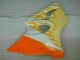 2000-2002 Blanc Jaune Flamme Kawasaki ZX6R Carénage Moto 2000-2002 Blanc Jaune Flamme Kawasaki ZX6R Carénage Moto