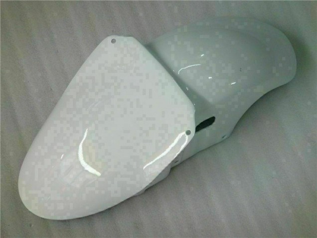 2000-2002 Blanc Jaune Flamme Kawasaki ZX6R Carénage Moto 2000-2002 Blanc Jaune Flamme Kawasaki ZX6R Carénage Moto