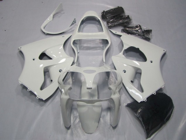 2000-2002 Blanc Kawasaki ZX6R Carénages Moto 2000-2002 Blanc Kawasaki ZX6R Carénages Moto
