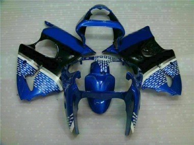 2000-2002 Bleu Kawasaki ZX6R Carrosserie Moto
