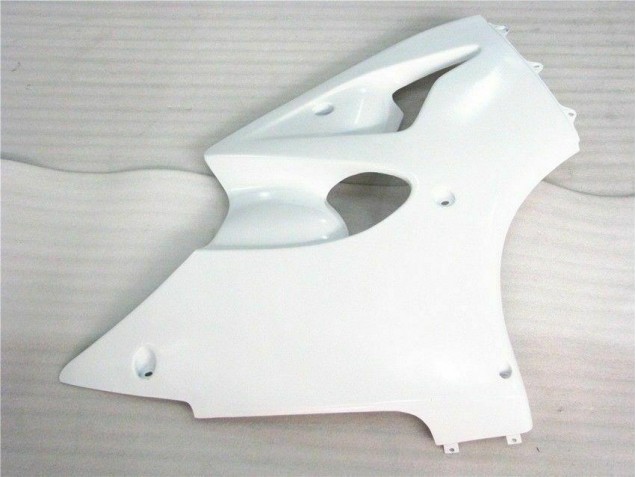 2000-2002 Brillant Blanc Kawasaki ZX6R Carénage Moto 2000-2002 Brillant Blanc Kawasaki ZX6R Carénage Moto
