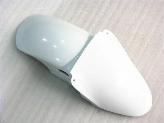 2000-2002 Brillant Blanc Kawasaki ZX6R Carénage Moto 2000-2002 Brillant Blanc Kawasaki ZX6R Carénage Moto