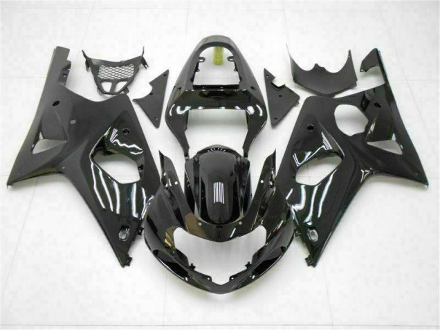 2000-2002 Noir Brillant Suzuki GSXR 1000 Carénage Moto