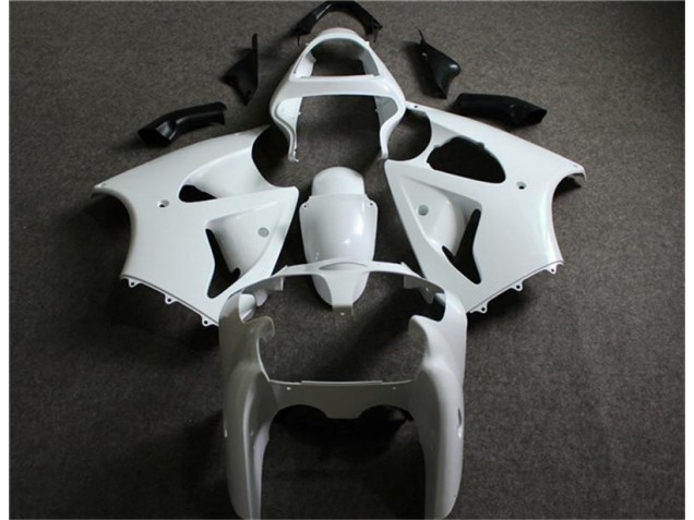 2000-2002 Non Peint Kawasaki ZX6R Carénage Moto 2000-2002 Non Peint Kawasaki ZX6R Carénage Moto
