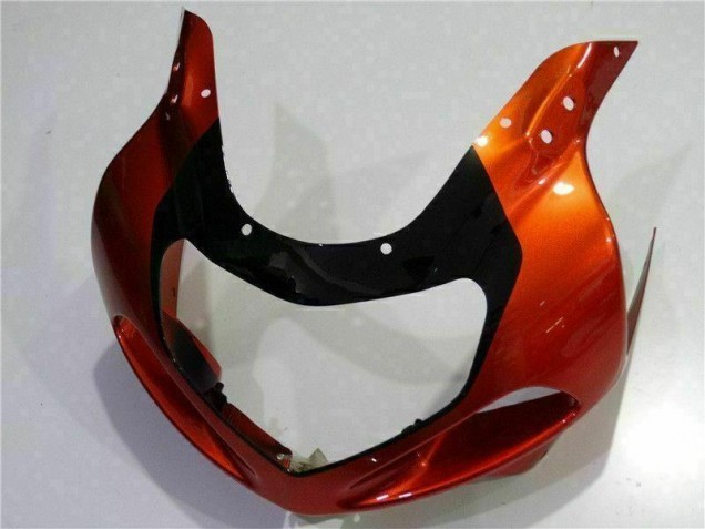 2000-2002 Orange Noir Suzuki GSXR 1000 Carénage Moto 2000-2002 Orange Noir Suzuki GSXR 1000 Carénage Moto