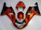 2000-2002 Orange Noir Suzuki GSXR 1000 Carénage Moto 2000-2002 Orange Noir Suzuki GSXR 1000 Carénage Moto