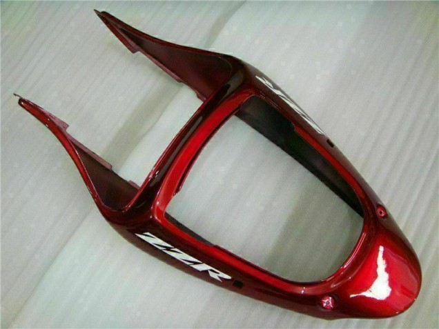 2000-2002 Rouge Noir Kawasaki ZX6R Carénage Moto 2000-2002 Rouge Noir Kawasaki ZX6R Carénage Moto