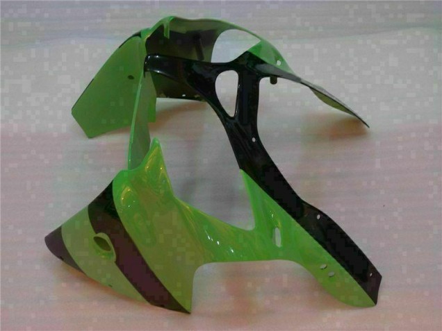 2000-2002 Vert Noir Kawasaki ZX6R Carrosserie Moto