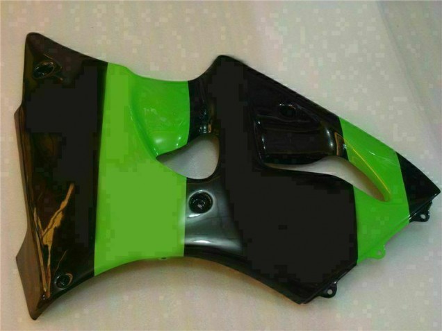 2000-2002 Vert Noir Kawasaki ZX6R Carrosserie Moto