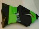 2000-2002 Vert Noir Kawasaki ZX6R Carrosserie Moto