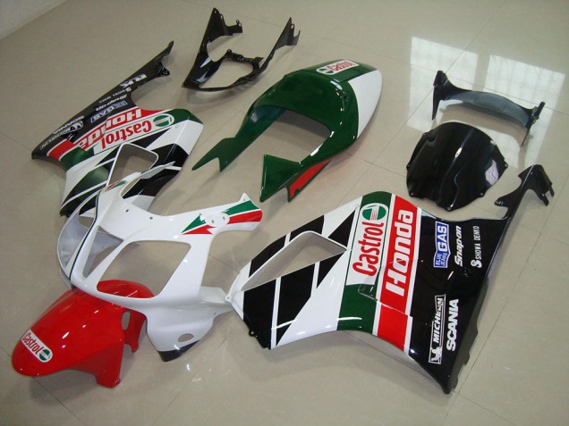 2000-2006 Castrol Honda VTR1000 Carénage Moto 2000-2006 Castrol Honda VTR1000 Carénage Moto