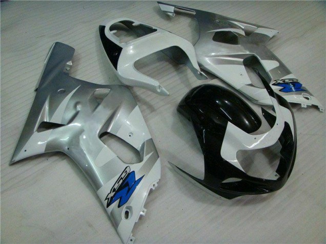2001-2003 Argent Noir Suzuki GSXR 600/750 Carénages Moto 2001-2003 Argent Noir Suzuki GSXR 600/750 Carénages Moto