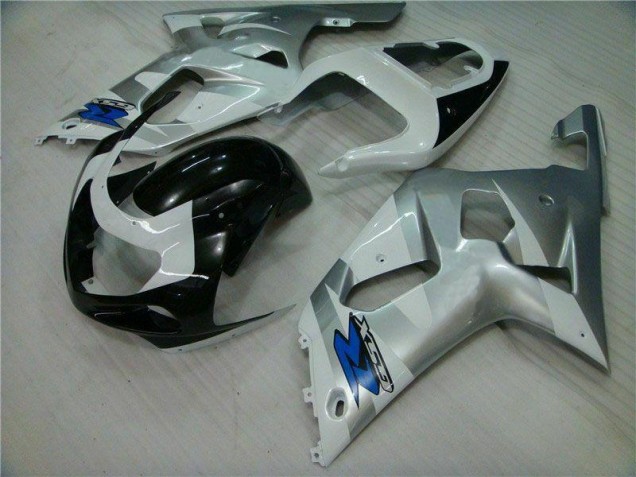 2001-2003 Argent Noir Suzuki GSXR 600/750 Carénages Moto 2001-2003 Argent Noir Suzuki GSXR 600/750 Carénages Moto