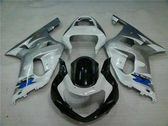2001-2003 Argent Noir Suzuki GSXR 600/750 Carénages Moto 2001-2003 Argent Noir Suzuki GSXR 600/750 Carénages Moto