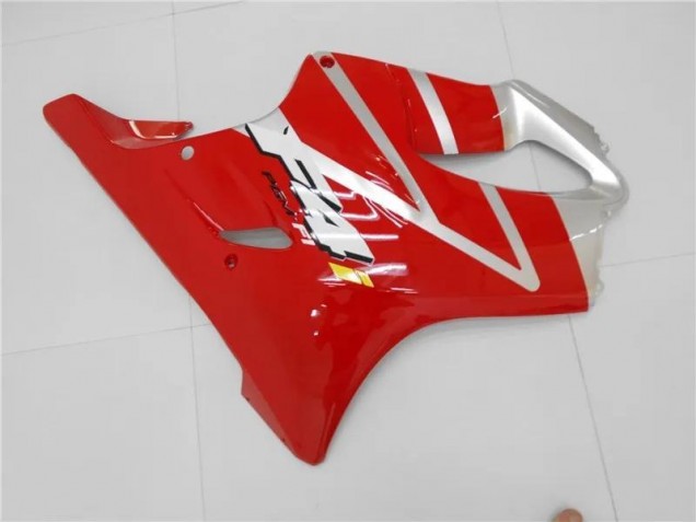 2001-2003 Argent Rouge Honda CBR600 F4i Carénage Moto 2001-2003 Argent Rouge Honda CBR600 F4i Carénage Moto