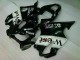 2001-2003 Blanc Noir West Honda CBR600 F4i Carénage Moto 2001-2003 Blanc Noir West Honda CBR600 F4i Carénage Moto