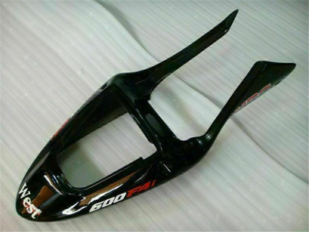 2001-2003 Blanc Noir West Honda CBR600 F4i Carénage Moto 2001-2003 Blanc Noir West Honda CBR600 F4i Carénage Moto