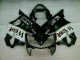 2001-2003 Blanc Noir West Honda CBR600 F4i Carénage Moto 2001-2003 Blanc Noir West Honda CBR600 F4i Carénage Moto