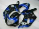 2001-2003 Bleu Noir Suzuki GSXR 600/750 Carénage Moto