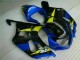 2001-2003 Bleu Suzuki GSXR 600/750 Carénage Moto 2001-2003 Bleu Suzuki GSXR 600/750 Carénage Moto