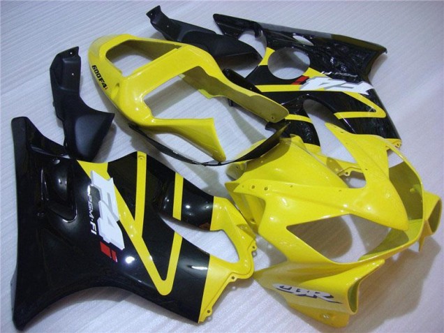 2001-2003 Jaune Noir Honda CBR600 F4i Carrosserie Moto 2001-2003 Jaune Noir Honda CBR600 F4i Carrosserie Moto
