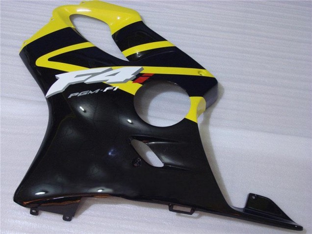 2001-2003 Jaune Noir Honda CBR600 F4i Carrosserie Moto 2001-2003 Jaune Noir Honda CBR600 F4i Carrosserie Moto