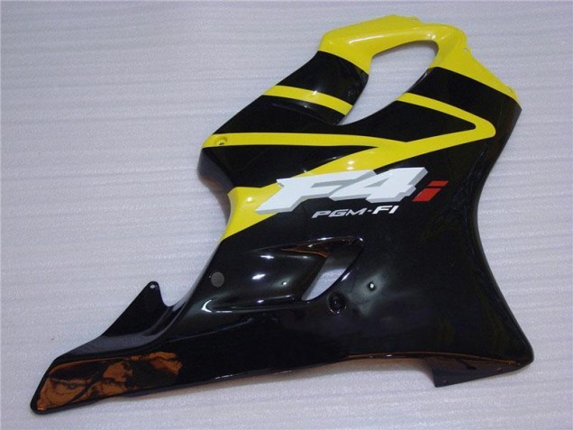 2001-2003 Jaune Noir Honda CBR600 F4i Carrosserie Moto 2001-2003 Jaune Noir Honda CBR600 F4i Carrosserie Moto