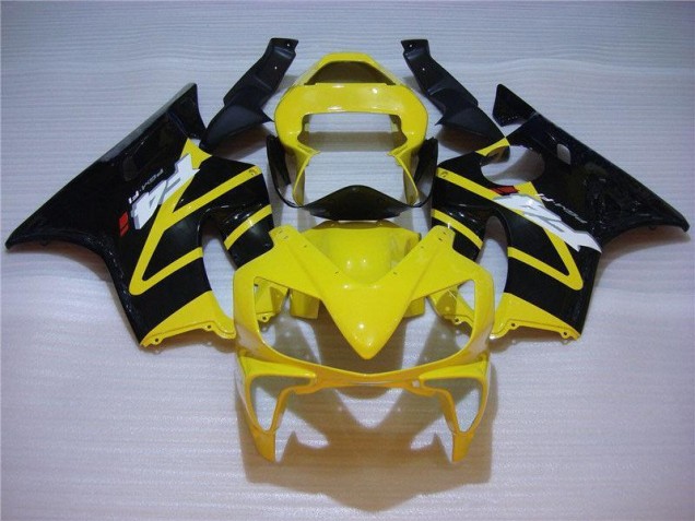 2001-2003 Jaune Noir Honda CBR600 F4i Carrosserie Moto 2001-2003 Jaune Noir Honda CBR600 F4i Carrosserie Moto